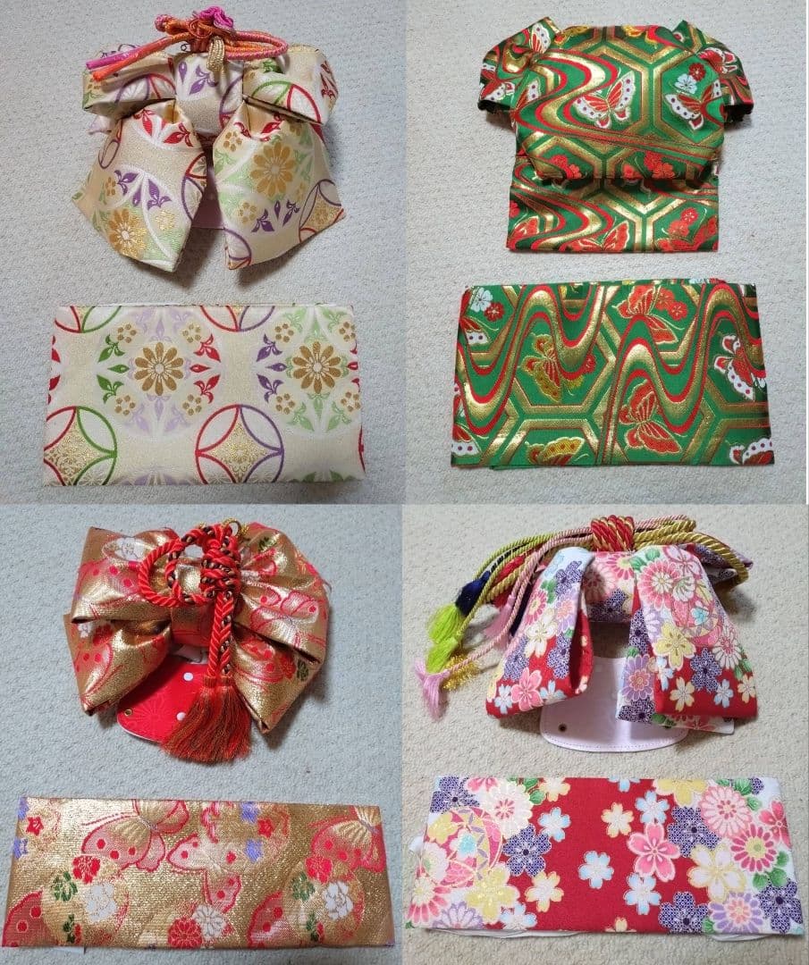 M*I様 七五三　着物　帯　草履