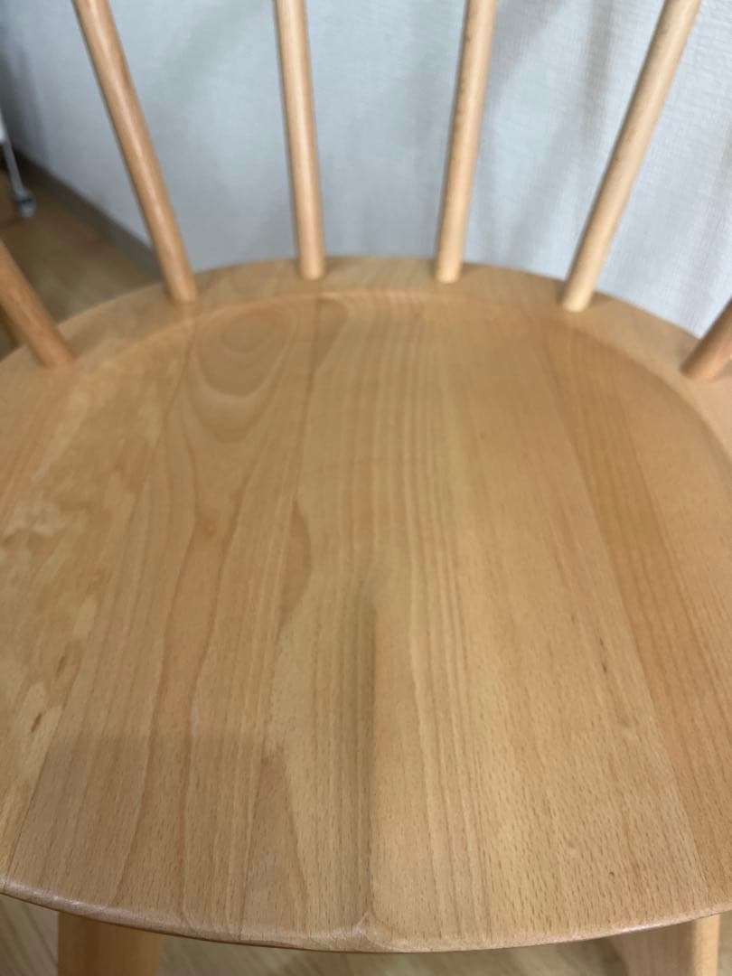 【美品】②ニトリ ダイニングチェア （Nコレクション C-53 S）360度回転