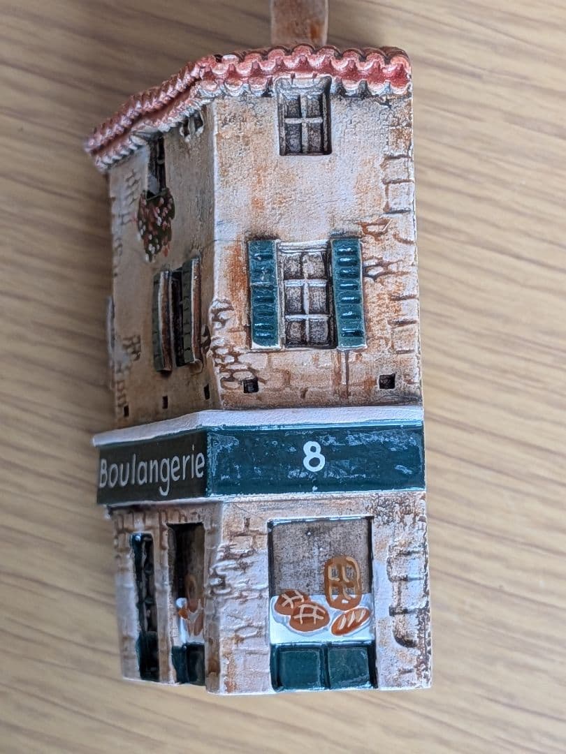 GAULT ハウス　フランスの街並み 置物 2011年製　石板付き