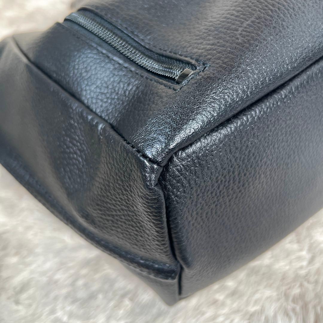 美品✨　ラシット russet トートバッグ　オールレザー　ゴールド金具　A4