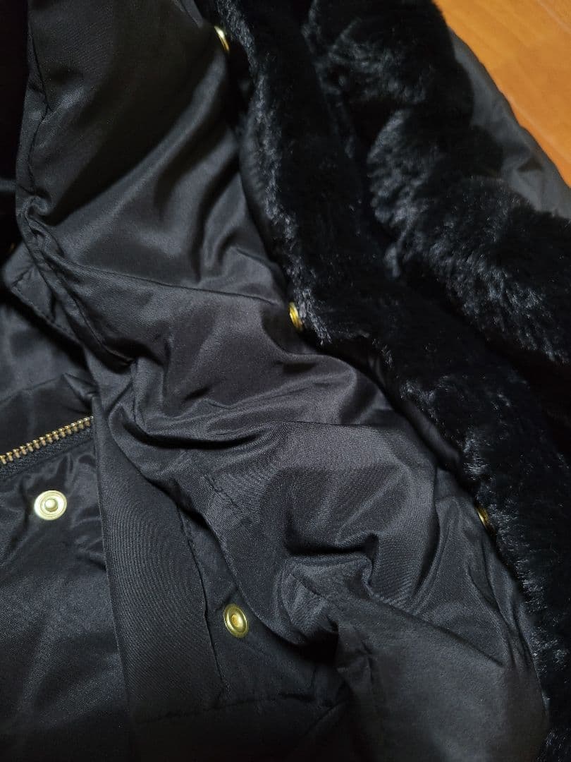 【新品未使用】グローバルワーク　ウツクシルエット撥水ダウンコート L ブラック
