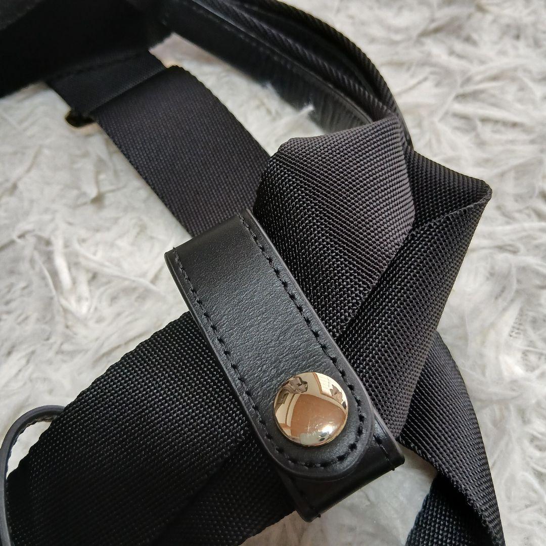 【極美品】【agnes b.】FT03 2Way ボストンバッグ　チャーム、鍵付