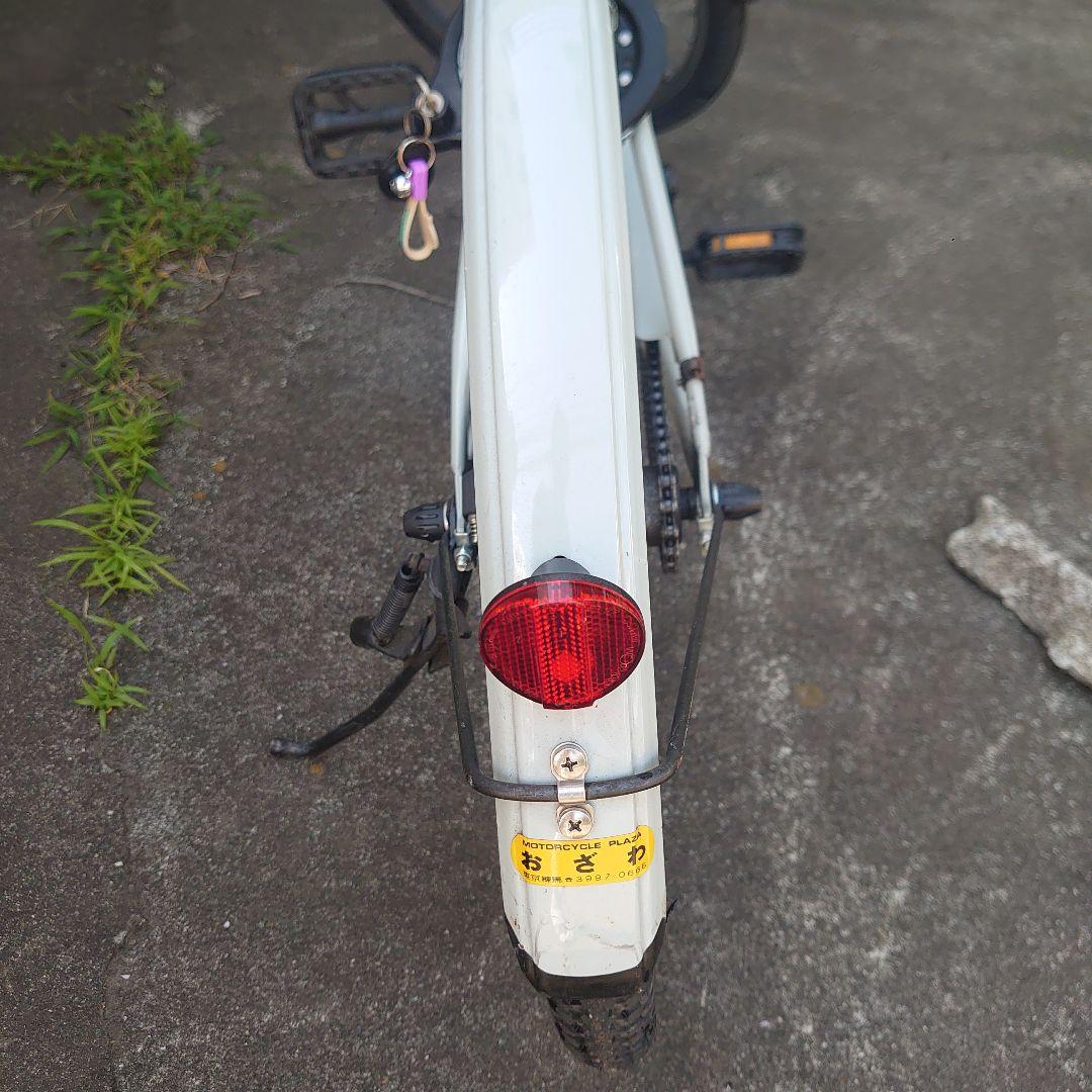 bikke 子供用自転車 グレー 前面バスケット付き