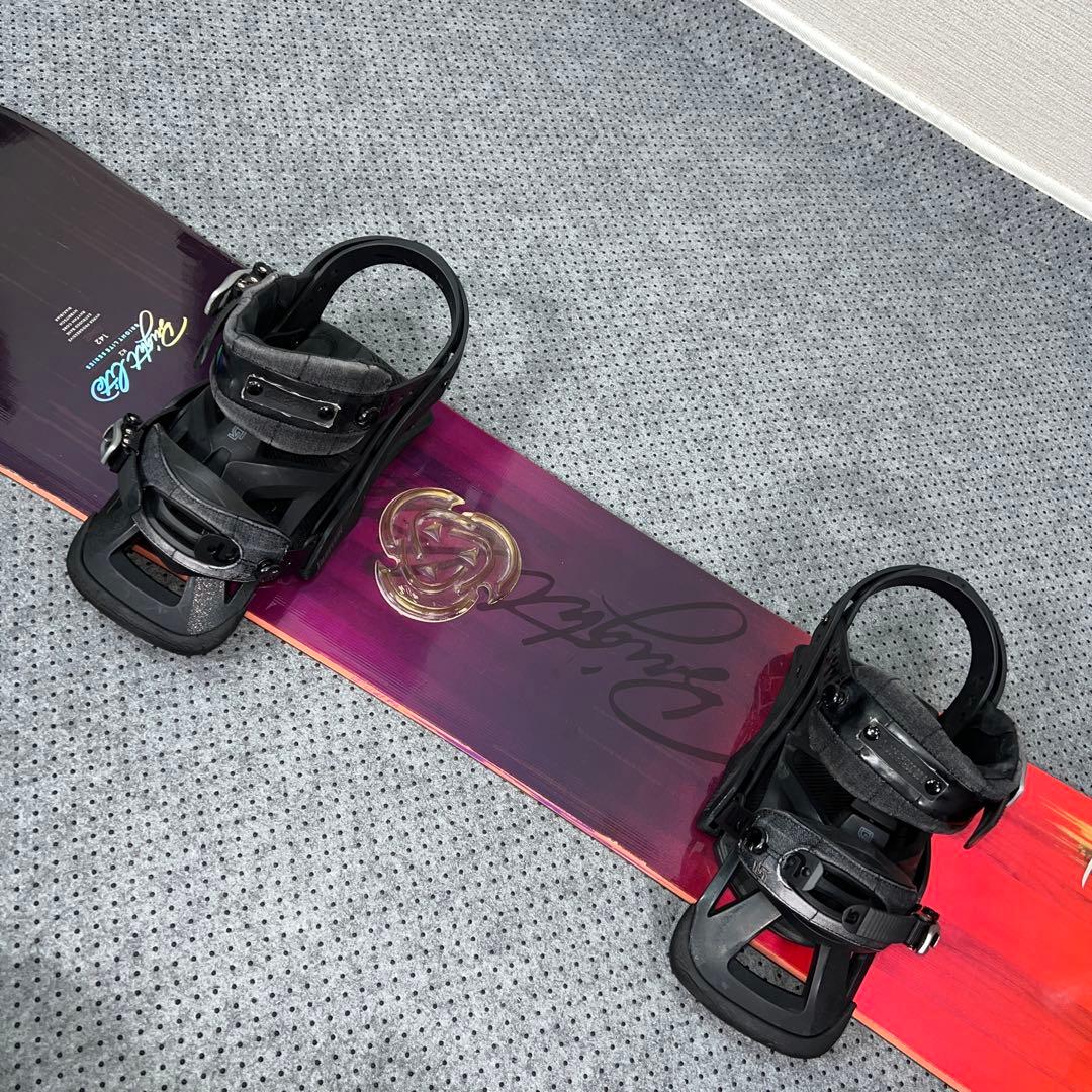 7-８回使用 142cm K2 BRIGHT LITE×BURTON サイズM