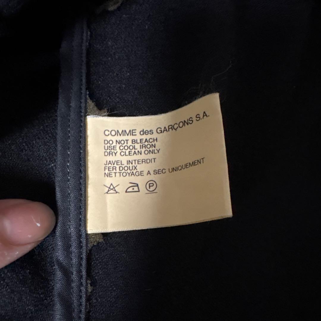 COMME des GARÇONS SHIRT ブラック長袖シャツ M