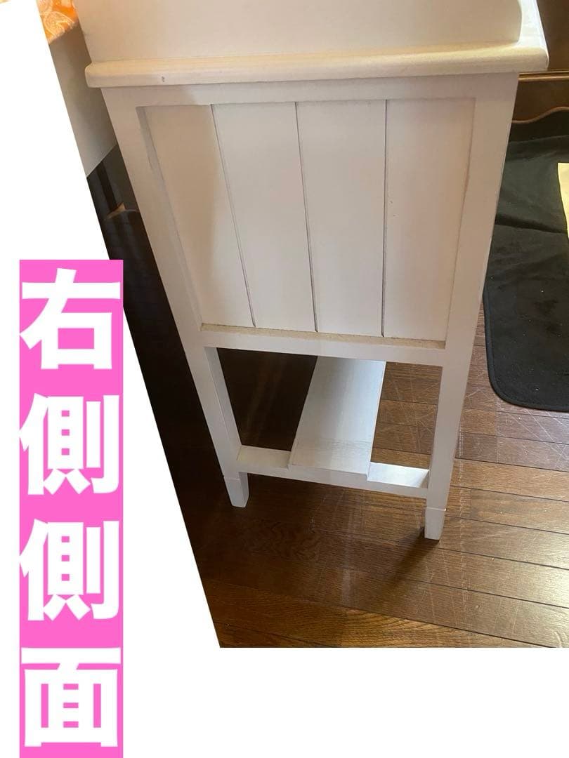 フレンチ シャビー♦️ディスプレイ キャビネット♦️収納棚♦️ロココ調 ホワイトローズ