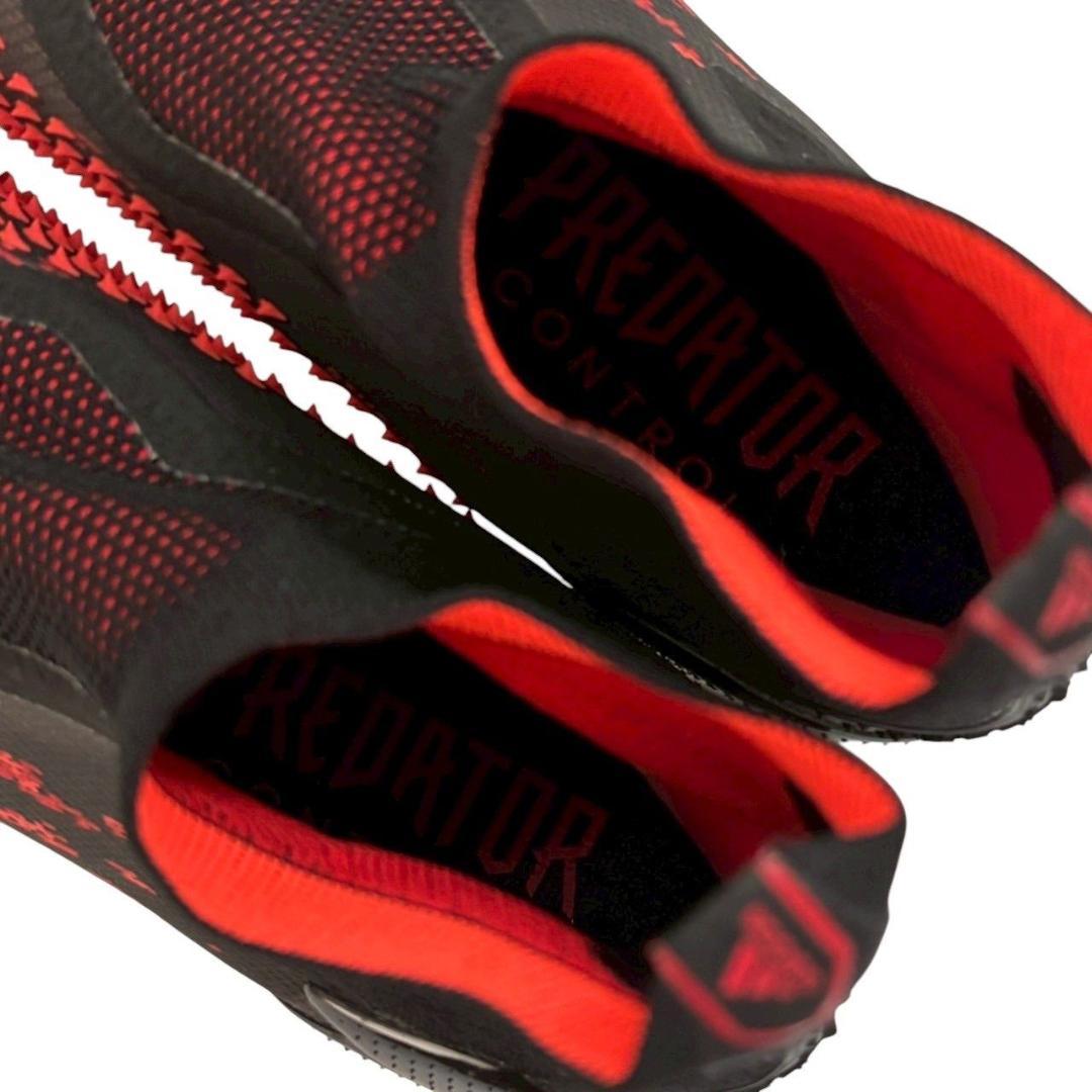 adidas アディダス スパイク 赤 黒 メンズ 26.5cm