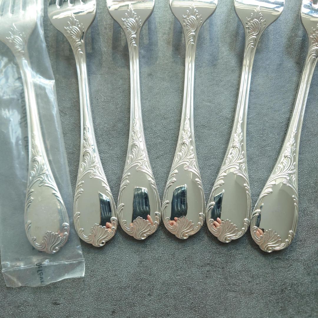 美品 クリストフル マルリー サラダフォーク 未開封含む 6点