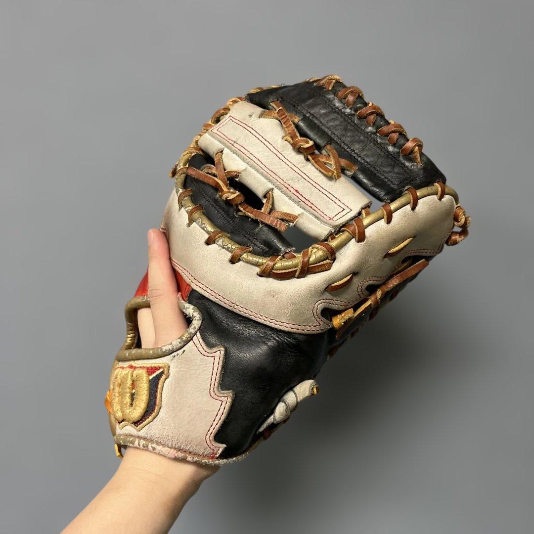 1226 ウィルソン ワナベヒーロー 型抜群 軟式 ファーストミット