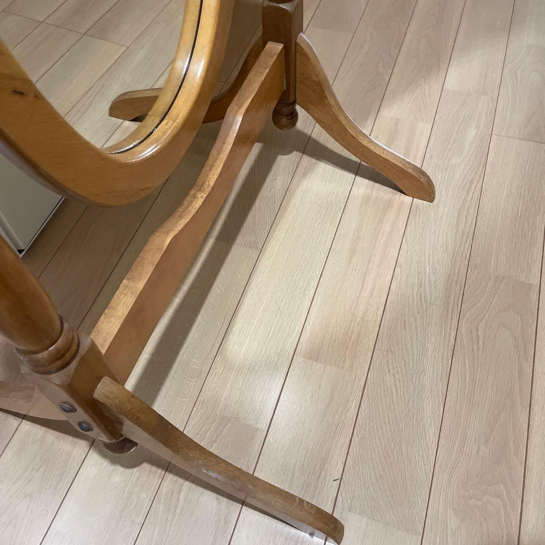 アンティーク　スタンドミラー