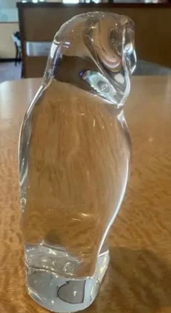 最終値下【開運】Baccarat バカラ 最高級クリスタル オブジェ フクロウ