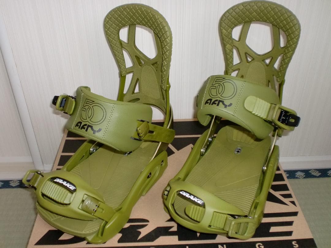 DRAKE FIFTY ビンディング アーミーグリーン M