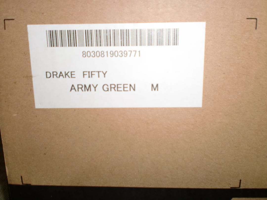 DRAKE FIFTY ビンディング アーミーグリーン M
