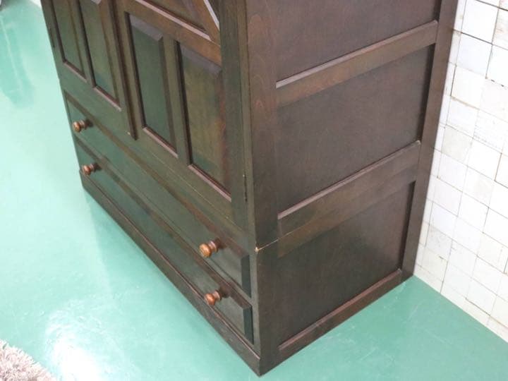 GMFT33○松本民芸家具 D-I型 洋服箪笥 ワードローブ ミズメザクラ 無垢