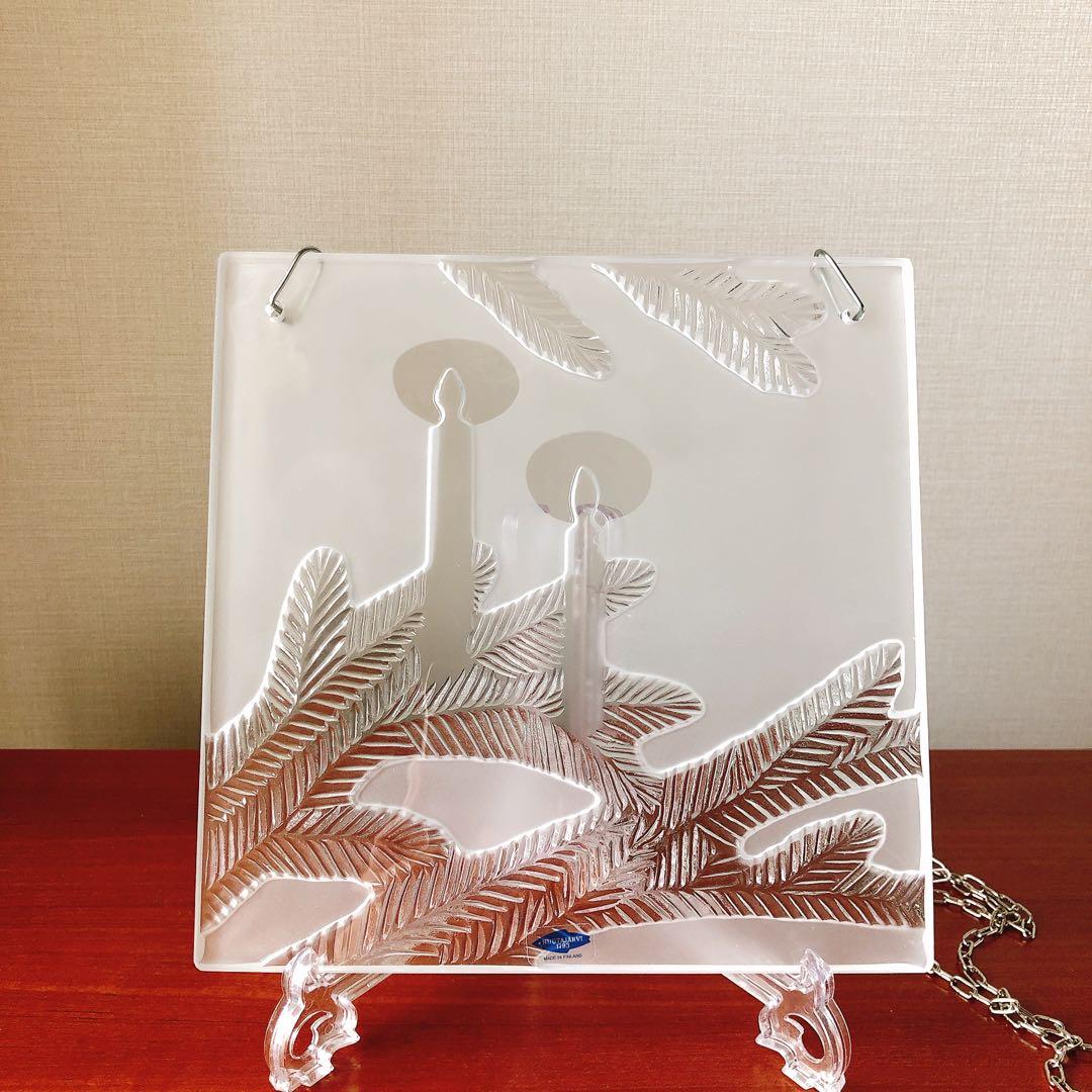 Nuutajarvi(ヌータヤルヴィ)　Lasiriippu　ガラスペンダント