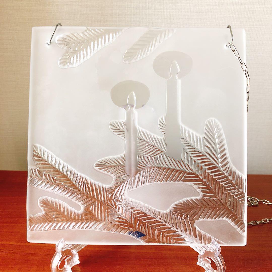 Nuutajarvi(ヌータヤルヴィ)　Lasiriippu　ガラスペンダント