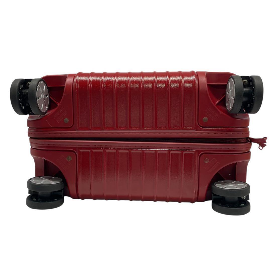 良品✨リモワ サルサ スーツケース キャリー 4輪 トラベル ビジネス レッド