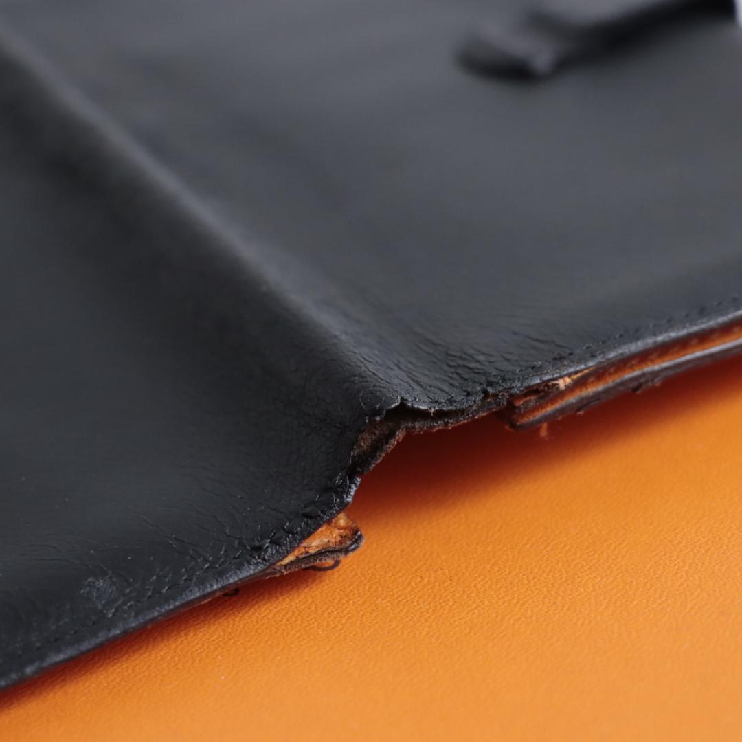 エルメス　Hermes　ベアン　スフレ　長財布　バイカラー　ロングウォレット