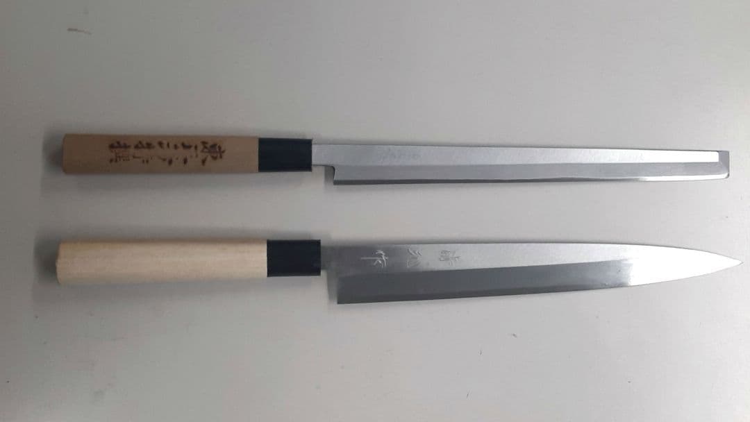 本職用鯉引き 柳刃包丁セット 各240mm