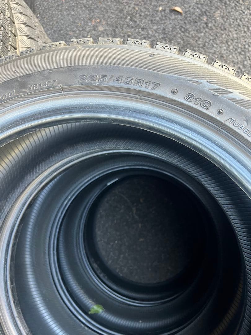 225/45R17, ブリヂストン,2020年,2本