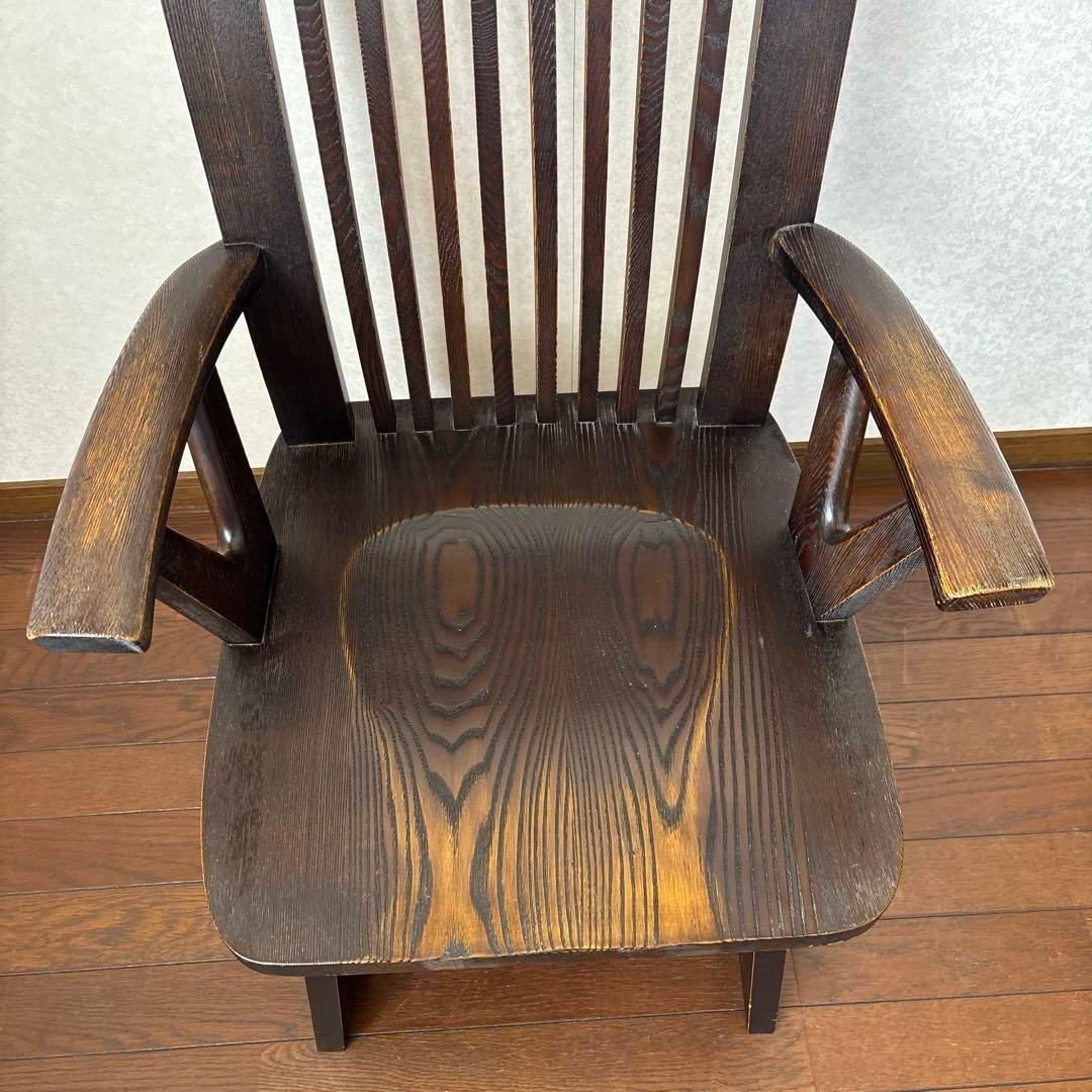 【良品】ヴィンテージ アームチェア 回転式