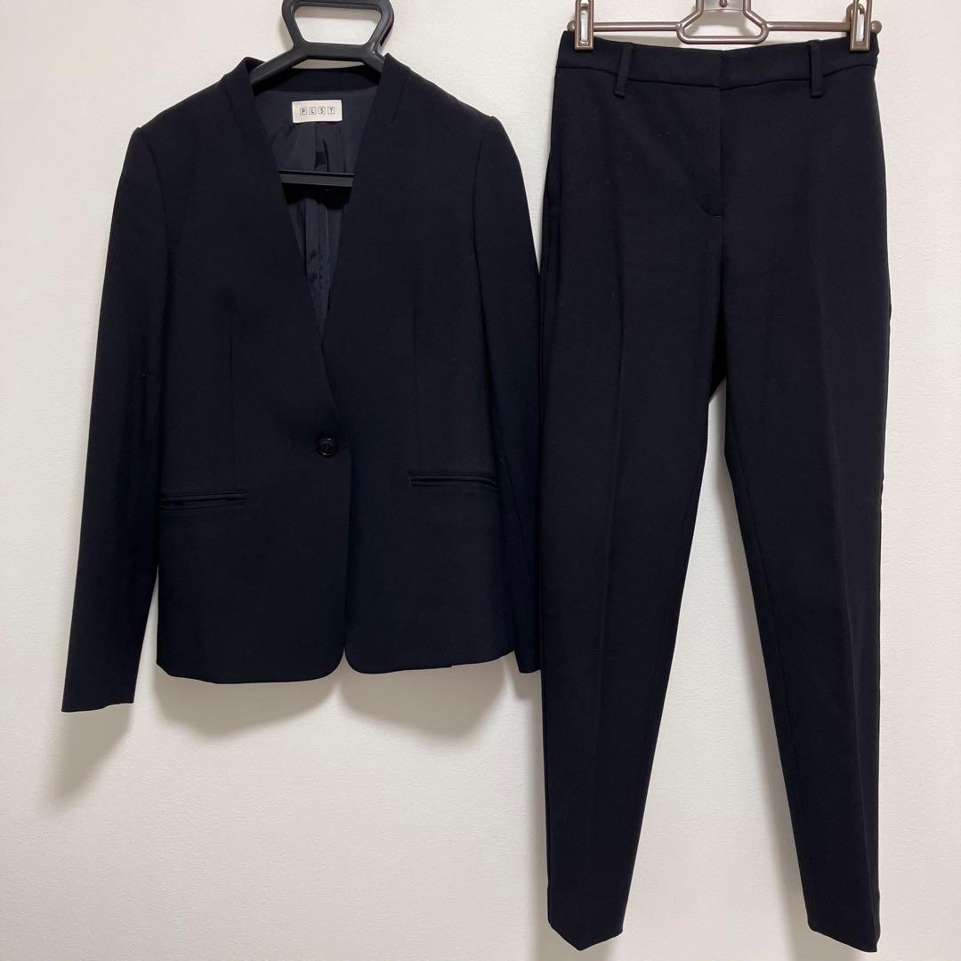 カミツレのはな /PLST/プラステ/スーツセットアップ濃紺/XS&XXS