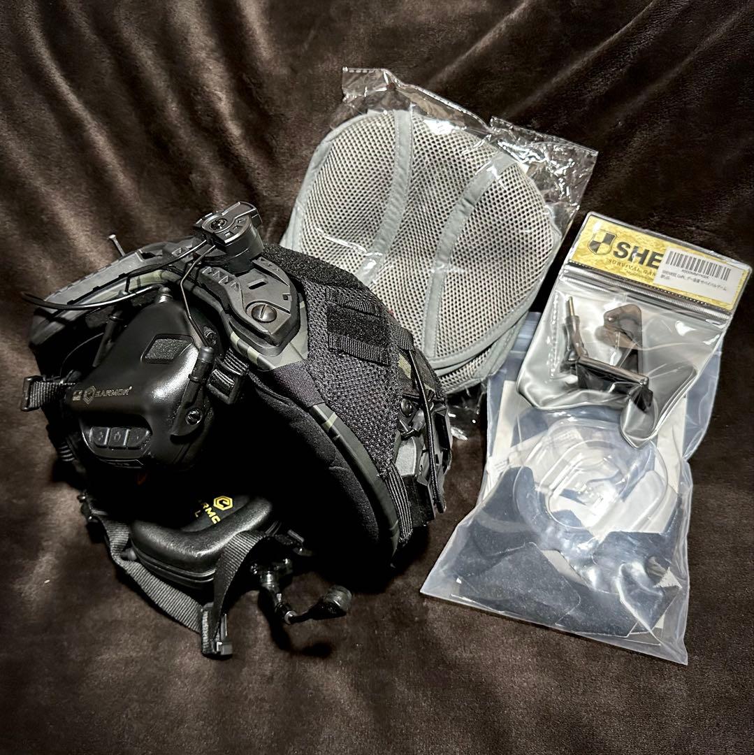 FMA製 Ops-Core FAST SF ヘルメット MCBK + M32