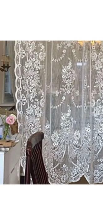 コットン　レース　２枚