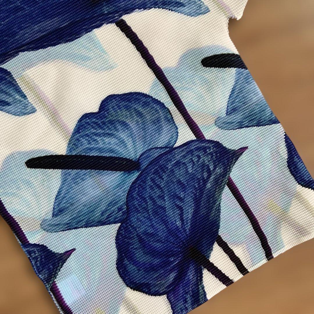 まなふぃ。【未使用品】イッセイミヤケme素敵なトップス