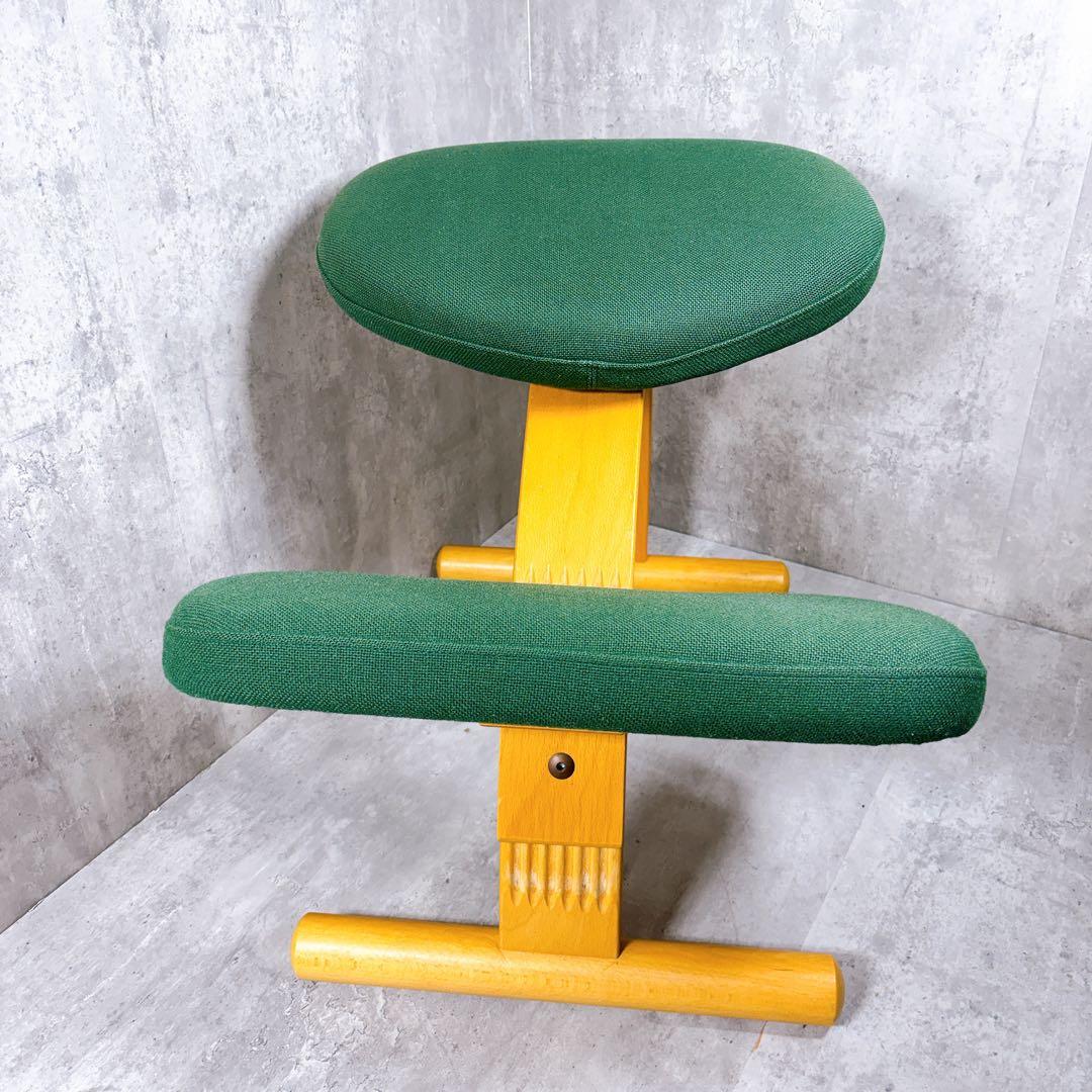 Rybo バランスイージー サカモトハウス 姿勢矯正チェア 学習椅子 グリーン