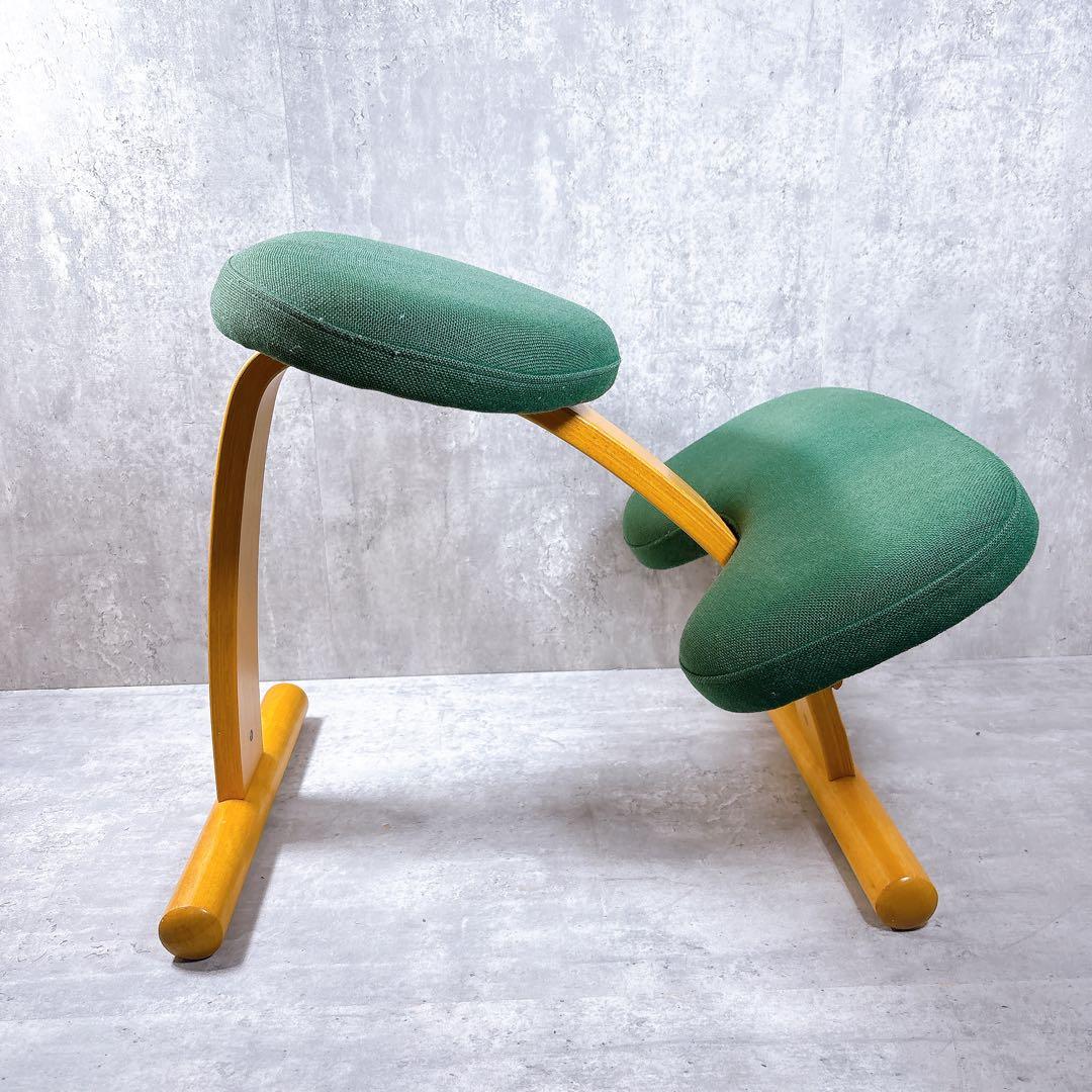 Rybo バランスイージー サカモトハウス 姿勢矯正チェア 学習椅子 グリーン