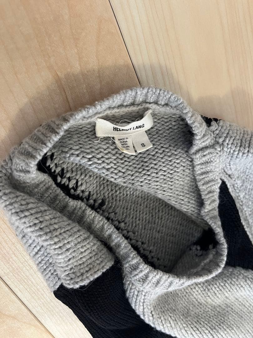 トップス Helmut Lang archive Bicolor Tech Knit