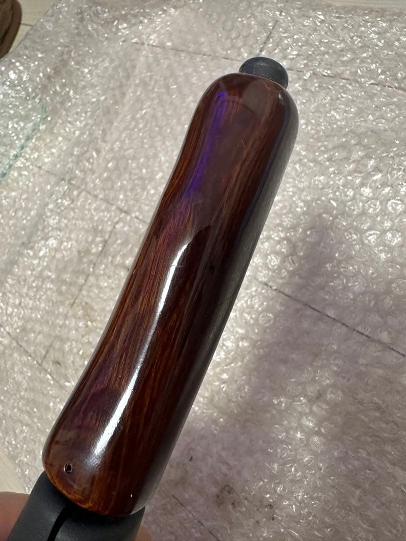 ミラジーノ　L700S ウッド　木目　サイドブレーキレバー