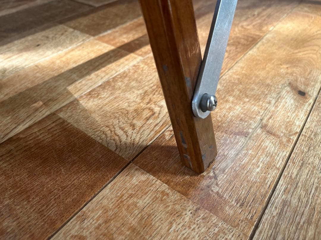 最終値下！カーミットチェアウォールナット　ベージュ　新品シート付き