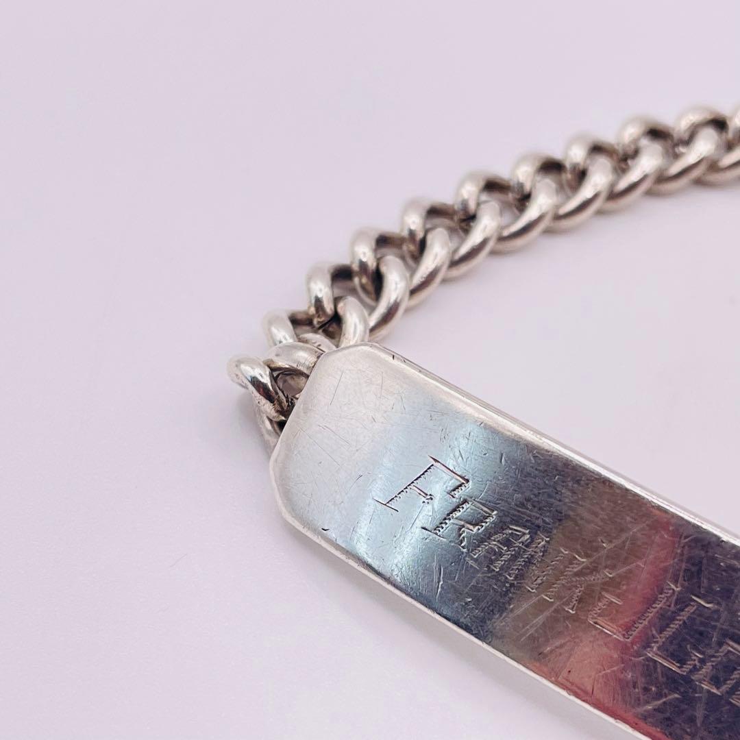 40s WW2 IDプレート ブレスレット ネームタグ