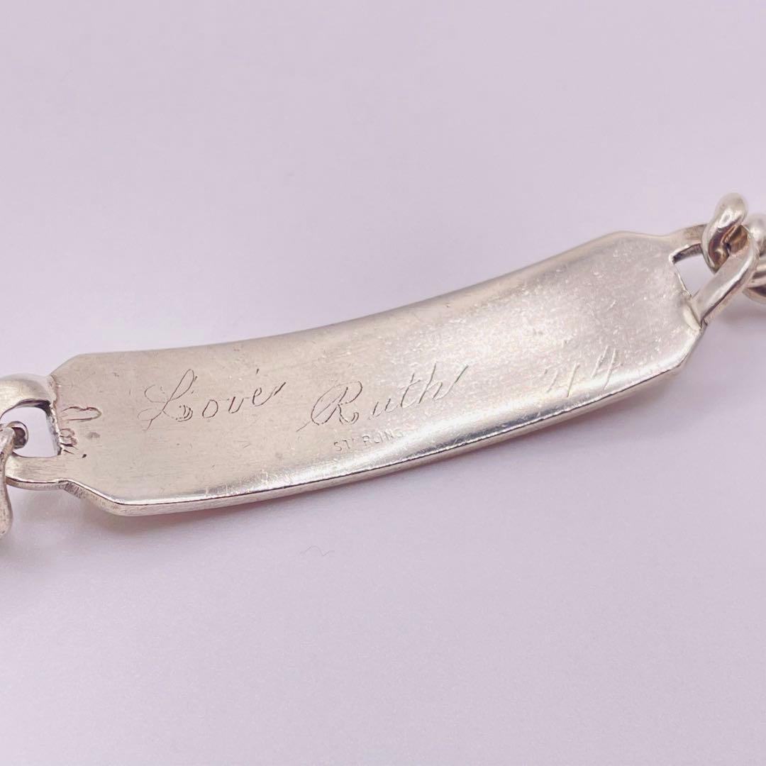 40s WW2 IDプレート ブレスレット ネームタグ