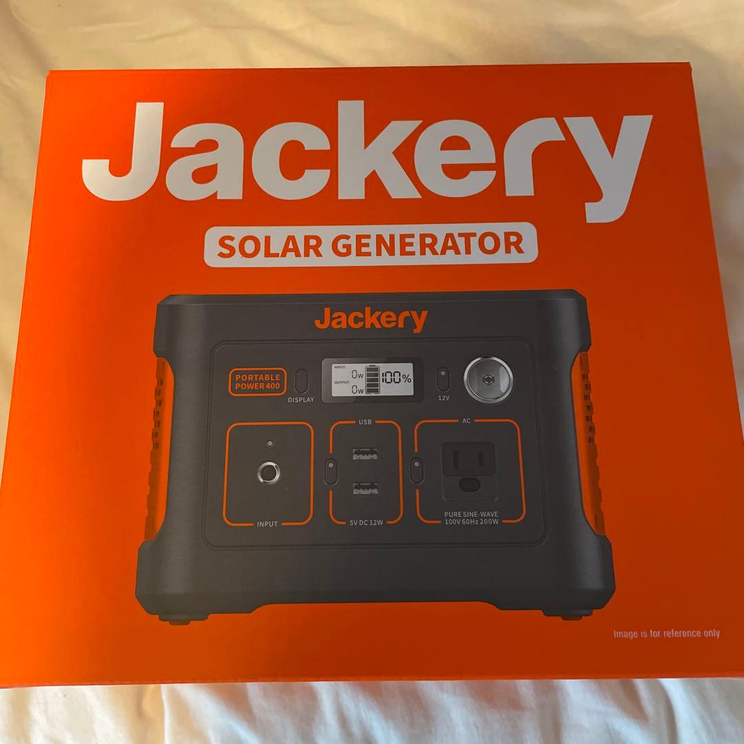 新品Jackery ポータブル電源400 　PTB041-R