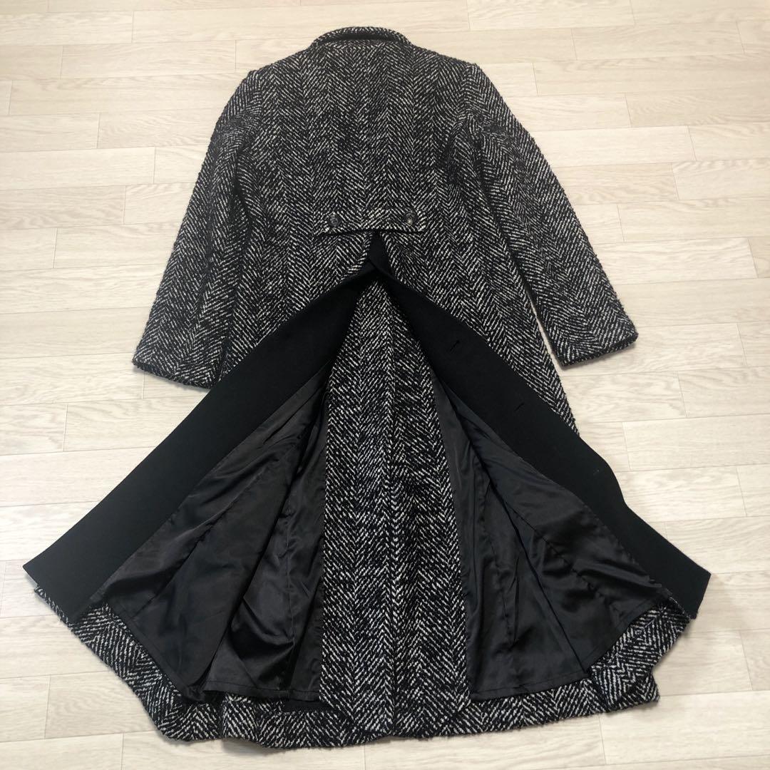 ハーリップトゥ　Herringbone WoolBlend Chesterコート