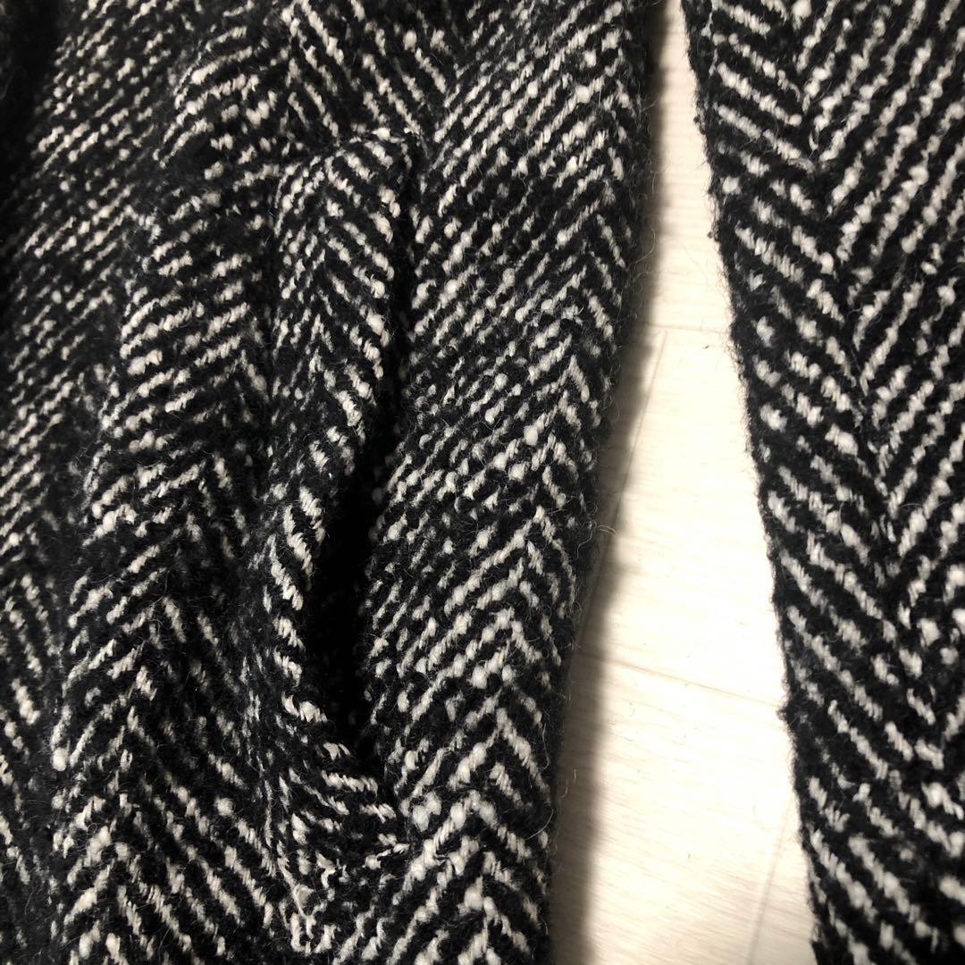 ハーリップトゥ　Herringbone WoolBlend Chesterコート