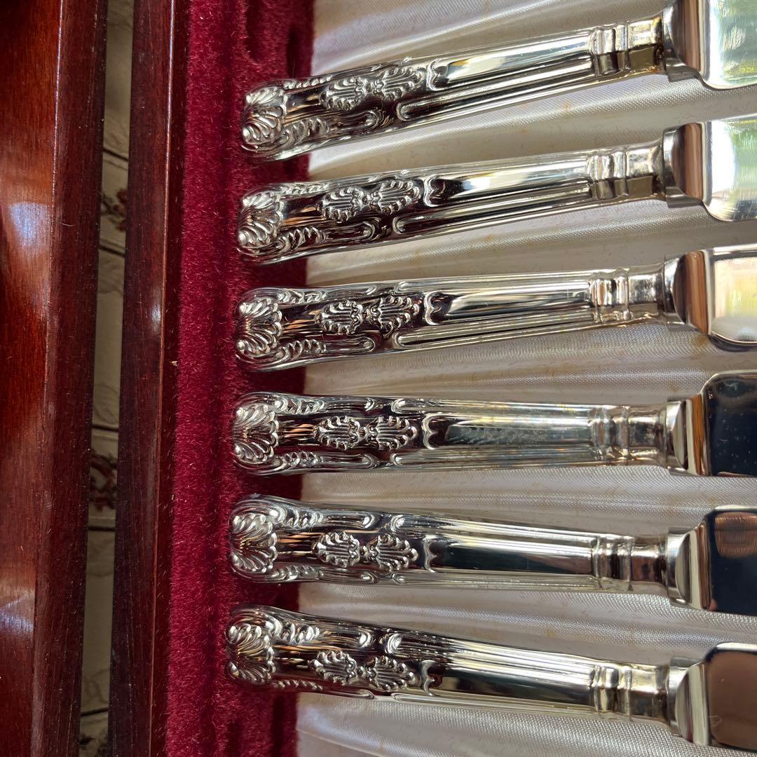 COOPER LUDLAM 銀メッキ　カトラリーセット　45本