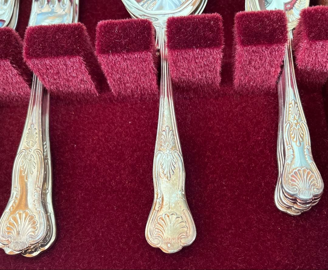 COOPER LUDLAM 銀メッキ　カトラリーセット　45本