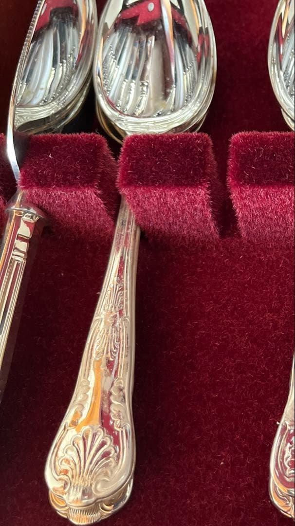 COOPER LUDLAM 銀メッキ　カトラリーセット　45本