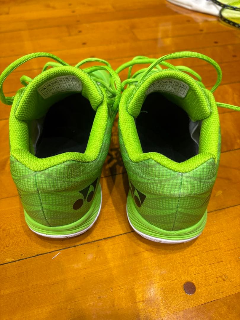 YONEX グリーン バドミントンシューズ