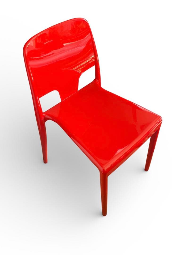 【希少】イタリア製 infiniti マルゴットチェアレッドFrancfranc