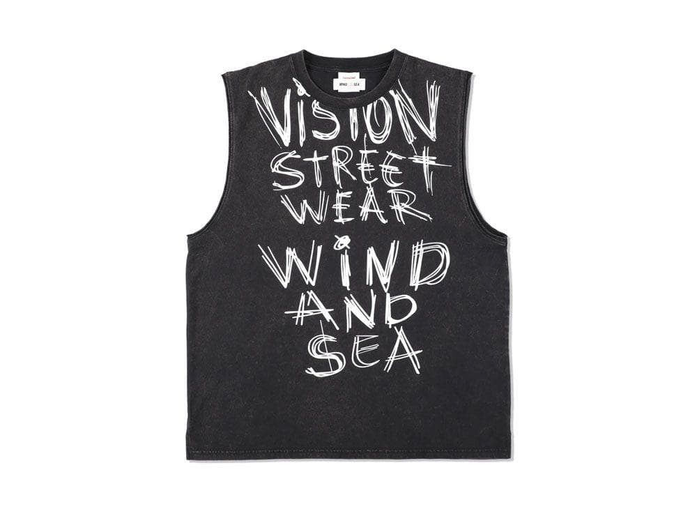 XL WIND AND SEA VISION ノースリーブ Tシャツ キムタク着