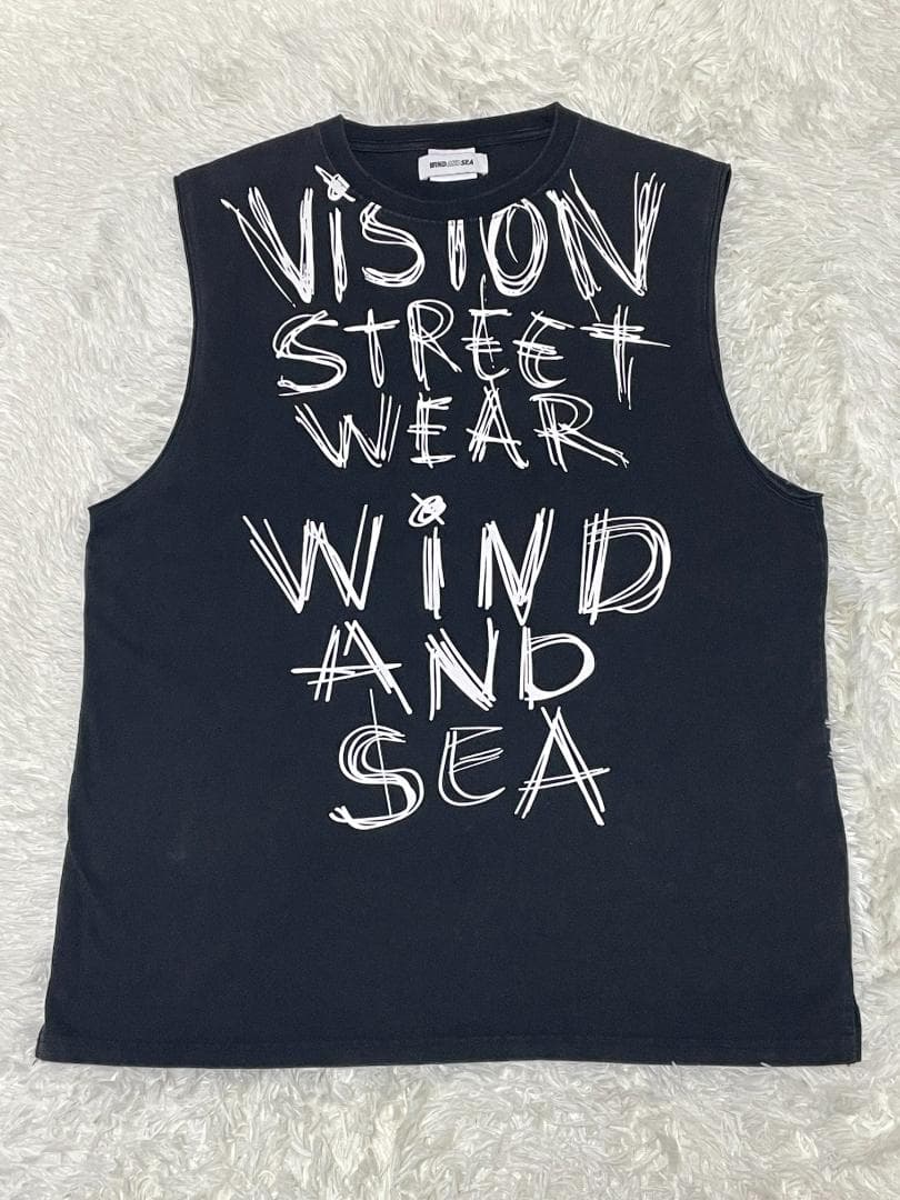 XL WIND AND SEA VISION ノースリーブ Tシャツ キムタク着