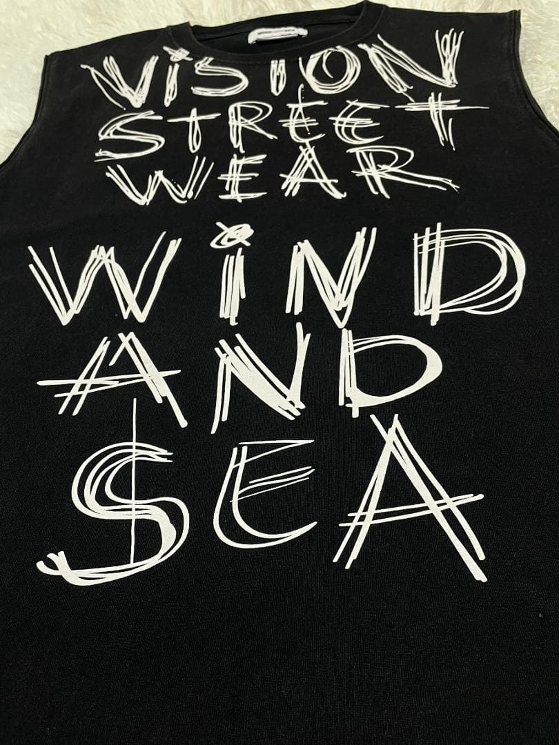 XL WIND AND SEA VISION ノースリーブ Tシャツ キムタク着