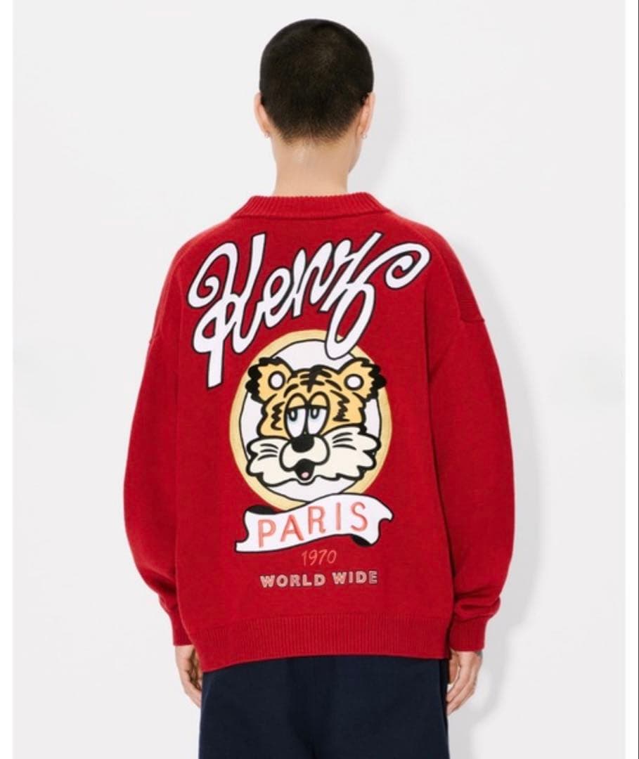 KENZO × VERDY カーディガン HUMAN MADE ガルドン(赤)