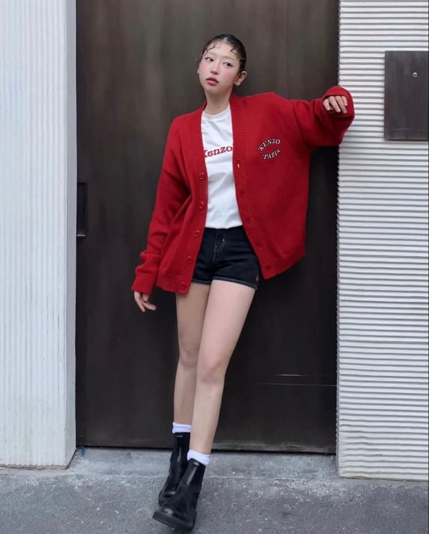 KENZO × VERDY カーディガン HUMAN MADE ガルドン(赤)