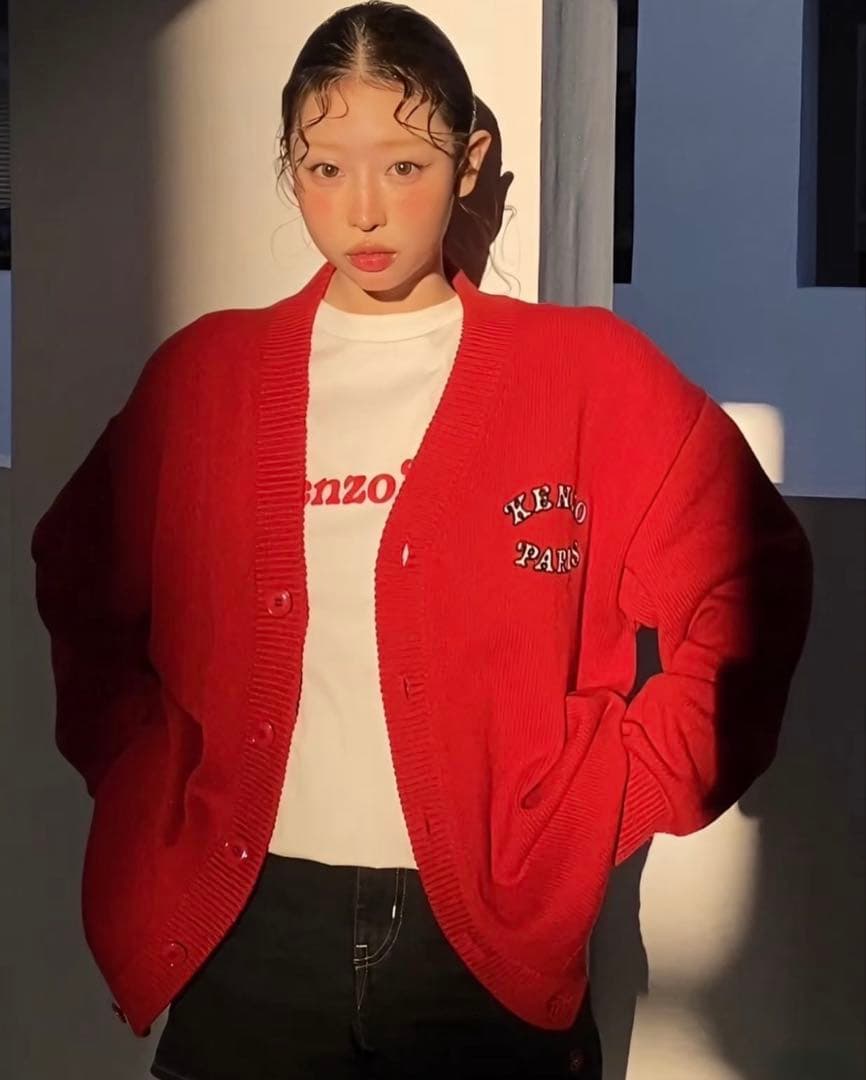 KENZO × VERDY カーディガン HUMAN MADE ガルドン(赤)